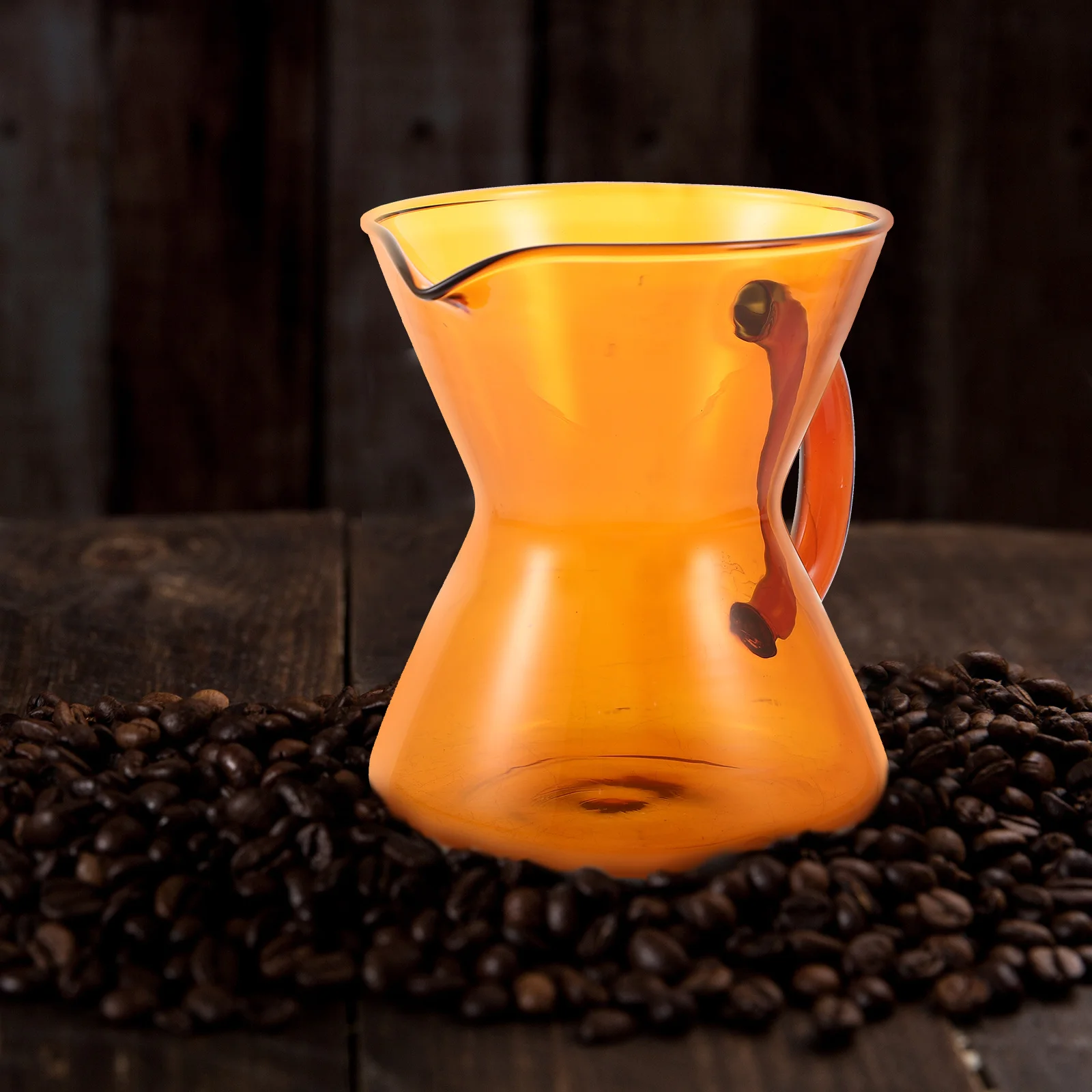 

300ml Heat Resistant Glass Coffee Dispenser Pot Creative Coffee Kettle Suitable for Home Office Restaurant