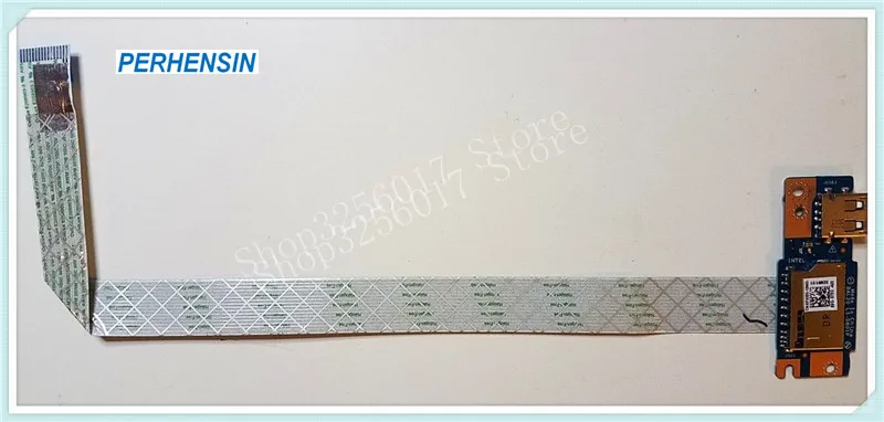 FOR DELL Inspiron 15.6 15 5567 5768 5767 5565 USB Card Reader Board Cable LS-D801P  100% Perfect Work