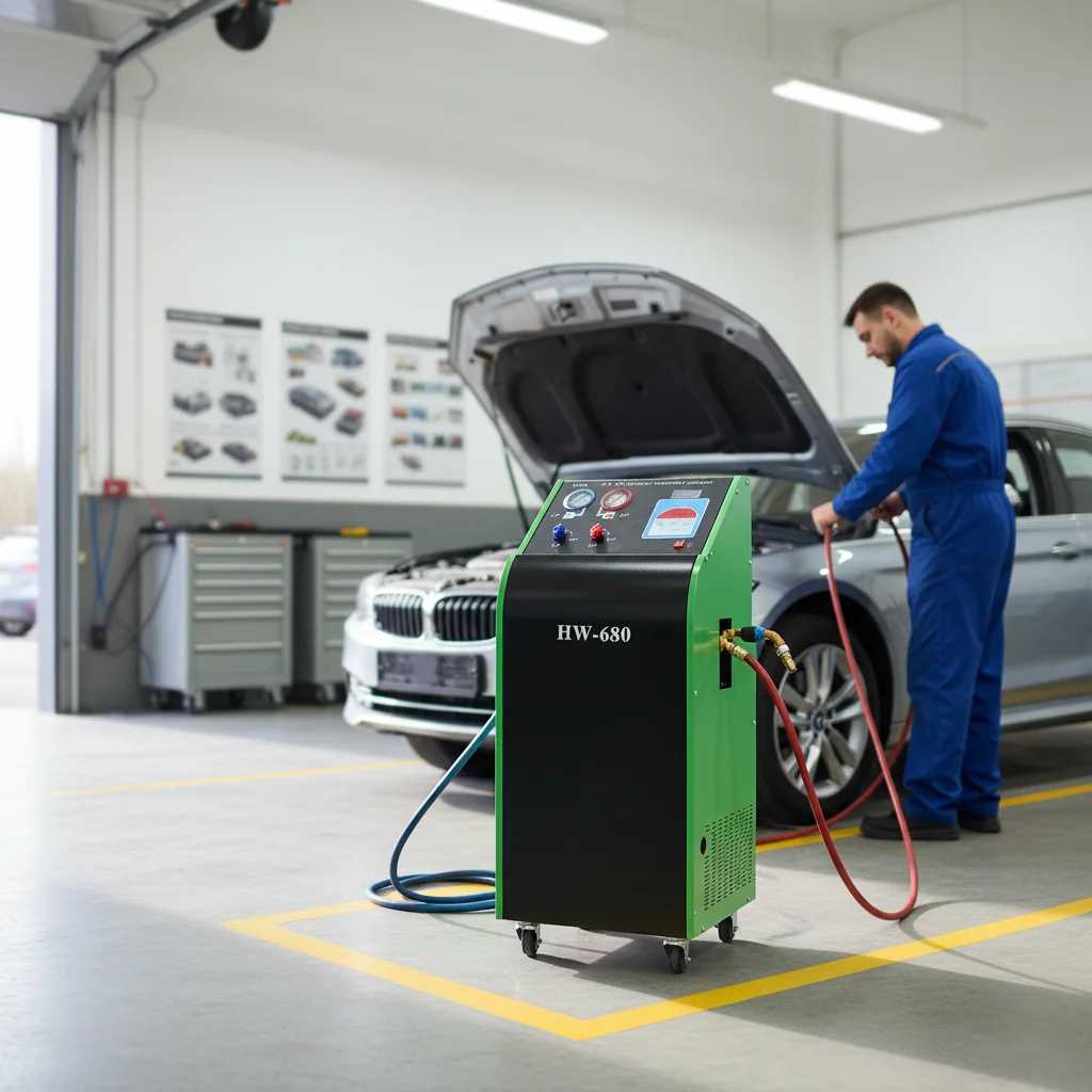Coolant Flush Machine - Nueva Máquina de Recuperación y Reciclaje