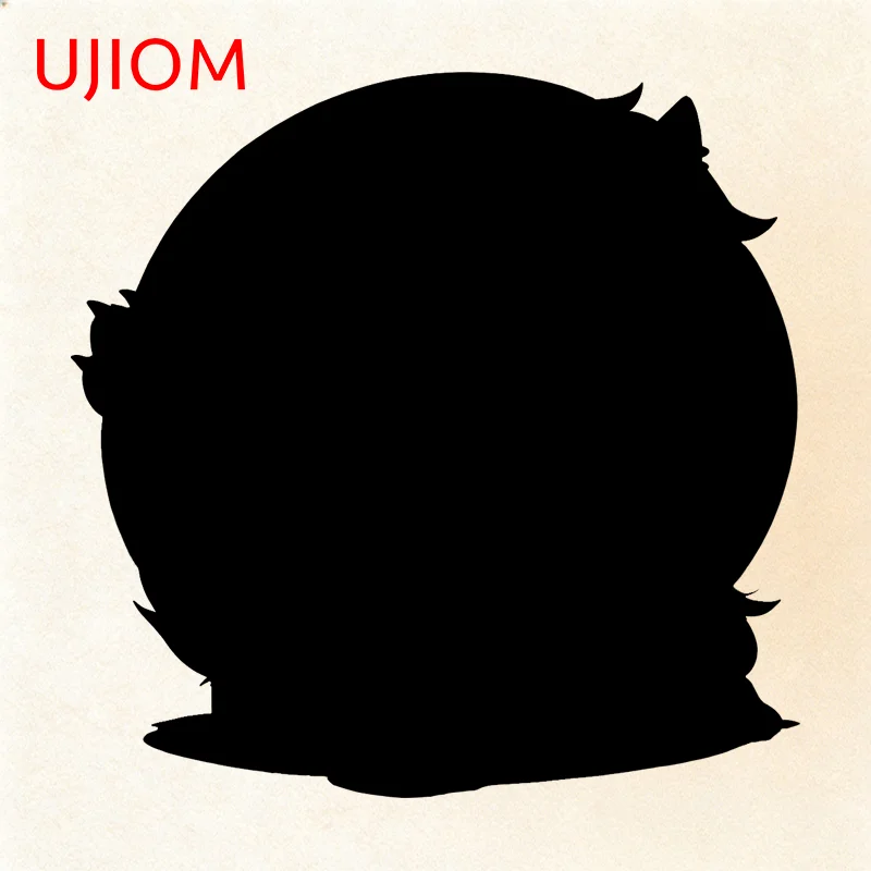 UJIOM Pocket Pussy Furry Loona Wall Sticker Premium Attractive Adhesive Decal Computer Case Decoration Useless Funny Gift