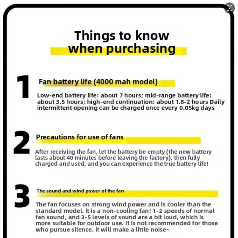 

High-speed and powerful handheld neck-hanging portable small fan usb charging long battery life foldable fan