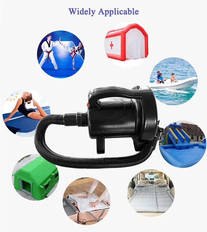 Pompe à Air électrique 1200w, matelas à Air, pompe Portable pour canapé gonflable, flotteurs de piscine, piscine gonflable 110-220V, électrique haute puissance