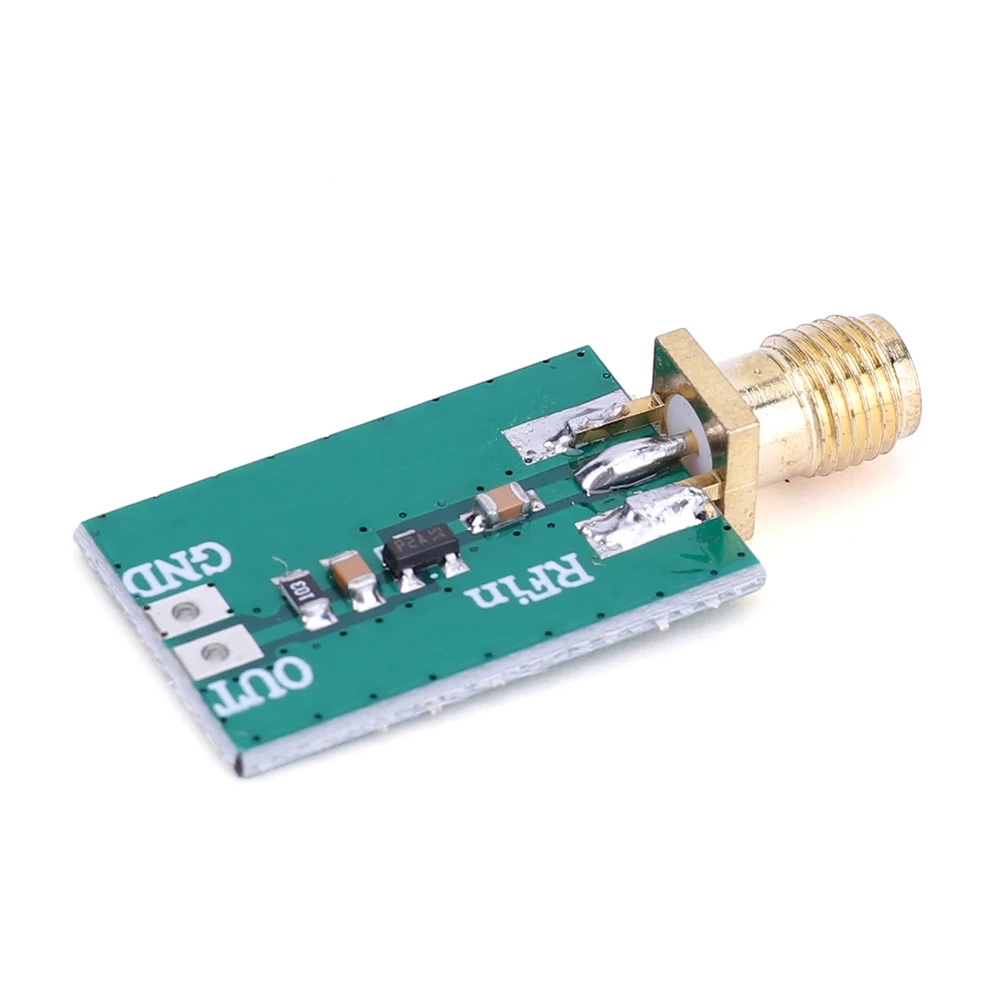 RF AM FM Amplitude Detection Board 0.1-3200MHz Discharge Detector Module 20dBm RF Power Detector R=10K C=1nF RF Envelope Sensor