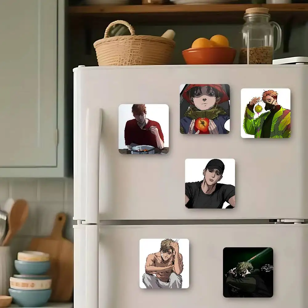 K-Killing S-Stalking Korean Refrigerator Magnet Creative Kitchen Home Decoration Soft Magnetic Festival Gifts Multi Scene Use