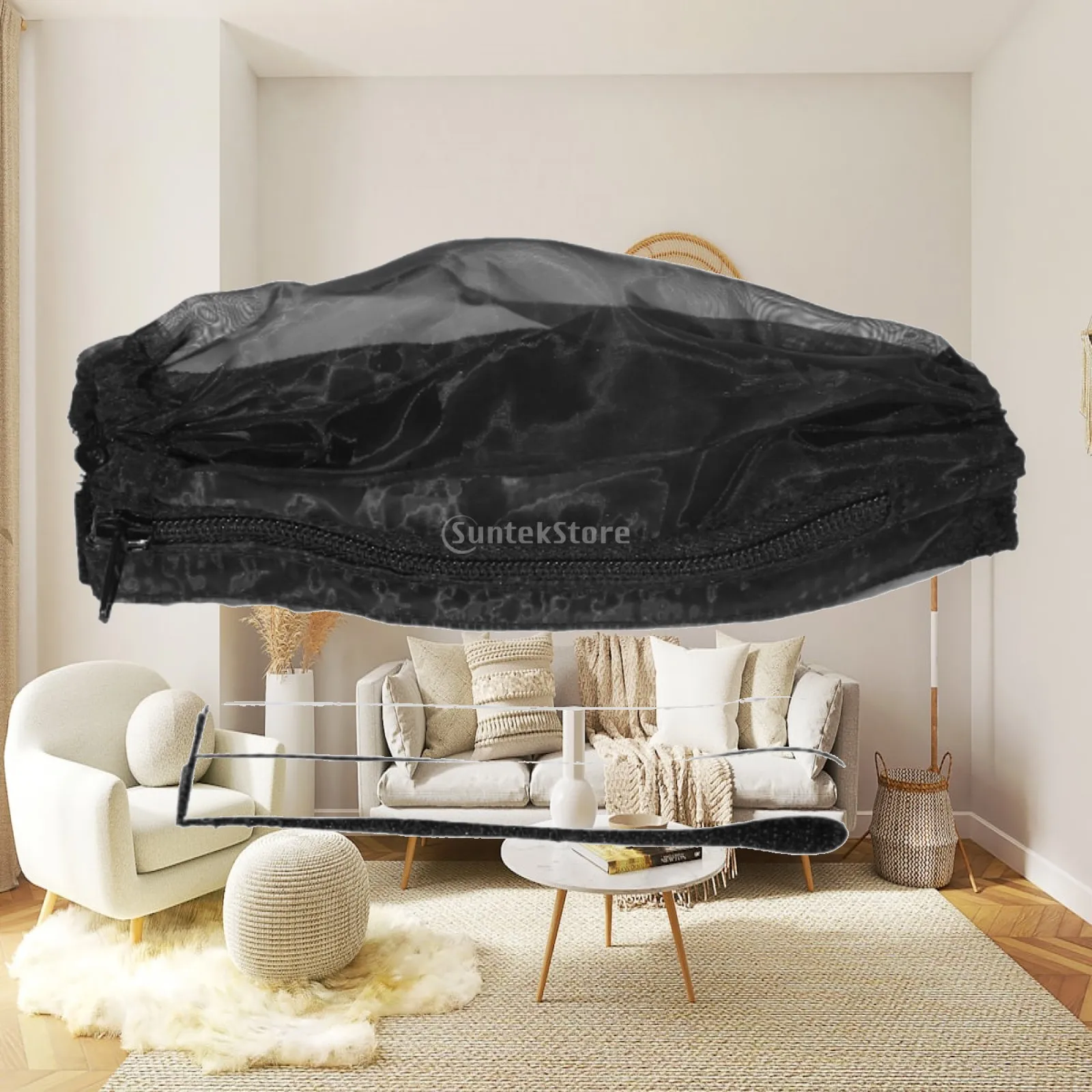 Professional Nylon Mesh Chassis Dust Dirt Protection RC Car Chassis Dust Cover for Granite Grom Model Trucks RC Car Accessories