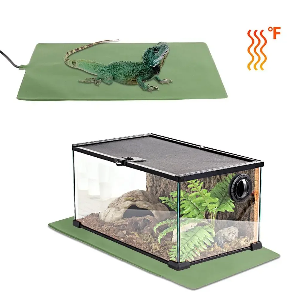 

Reptile Heating Pad Waterproof Pet Heating Pad Seedling Insulation Mat PVC Material Temperature Control Equipment