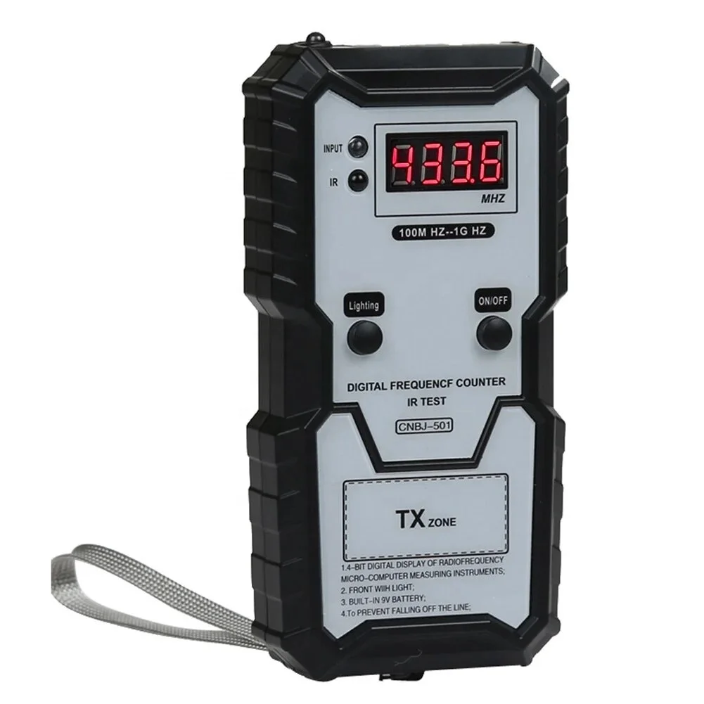CNBJ-501 Remote Control Tester Tools Car IR Infrared Frequency Range 10-1000MHZ Car Key Frequency Tester