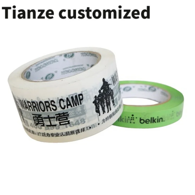 

10 pieces（custom）Most Popular Company branded Design Custom Printed Packing Tape 3 Box Tape with OEM and ODM Custom Logo