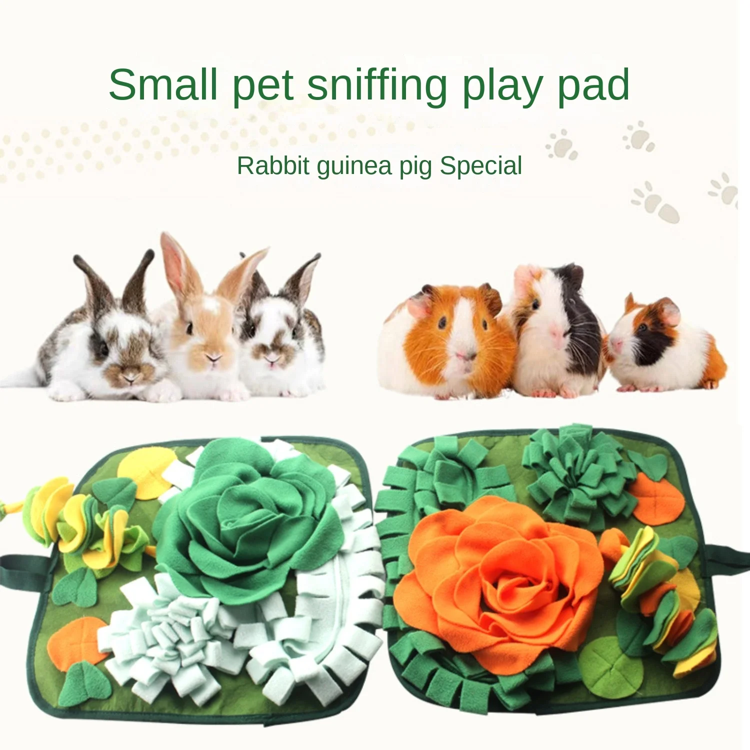 Pet Sniffing Mat, New Pet Supplies, Rabbit and Guinea Pig Foraging Mat To Relieve Emotions