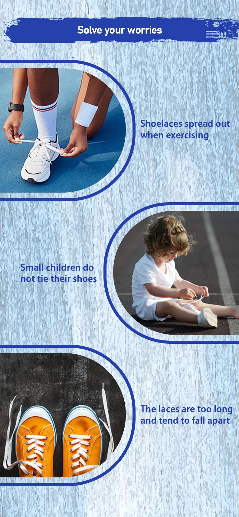 Neue Schnürsenkel ohne Binden für Tennisschuhe, Sneaker, runde Schnürsenkel ohne Binden für Erwachsene und Kinder, Wandern, Laufen, Unisex-Schnürsenkel für Schuhzubehör – Detail 3