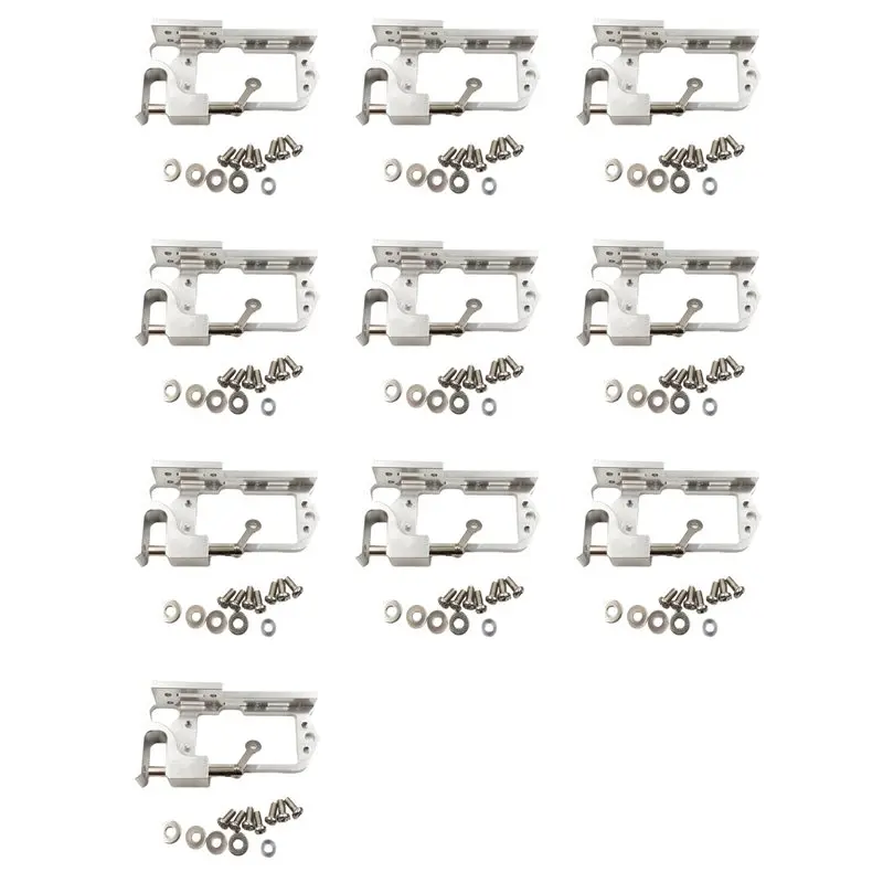 New-10X Servo Dispenser Drone Thrower Light Aluminum Throw Device Switch Adapter Air Dropping System For MG995 25T