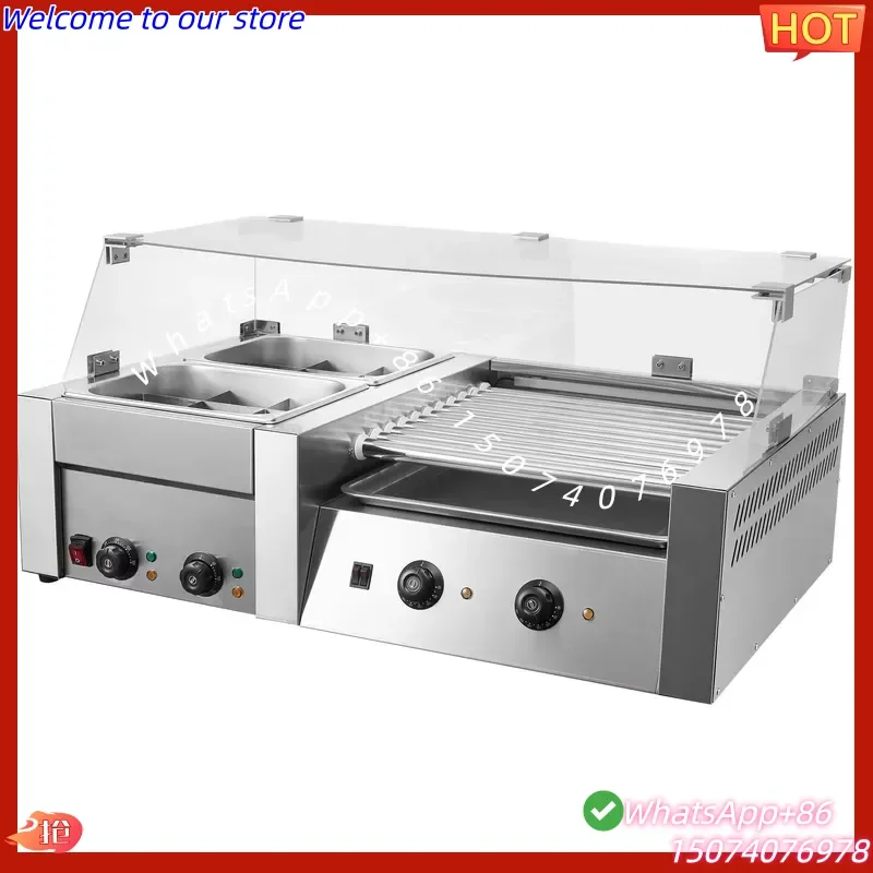 2026 Parrilla Eléctrica de 11 - Hot Dog Roller Grill reseña y precio