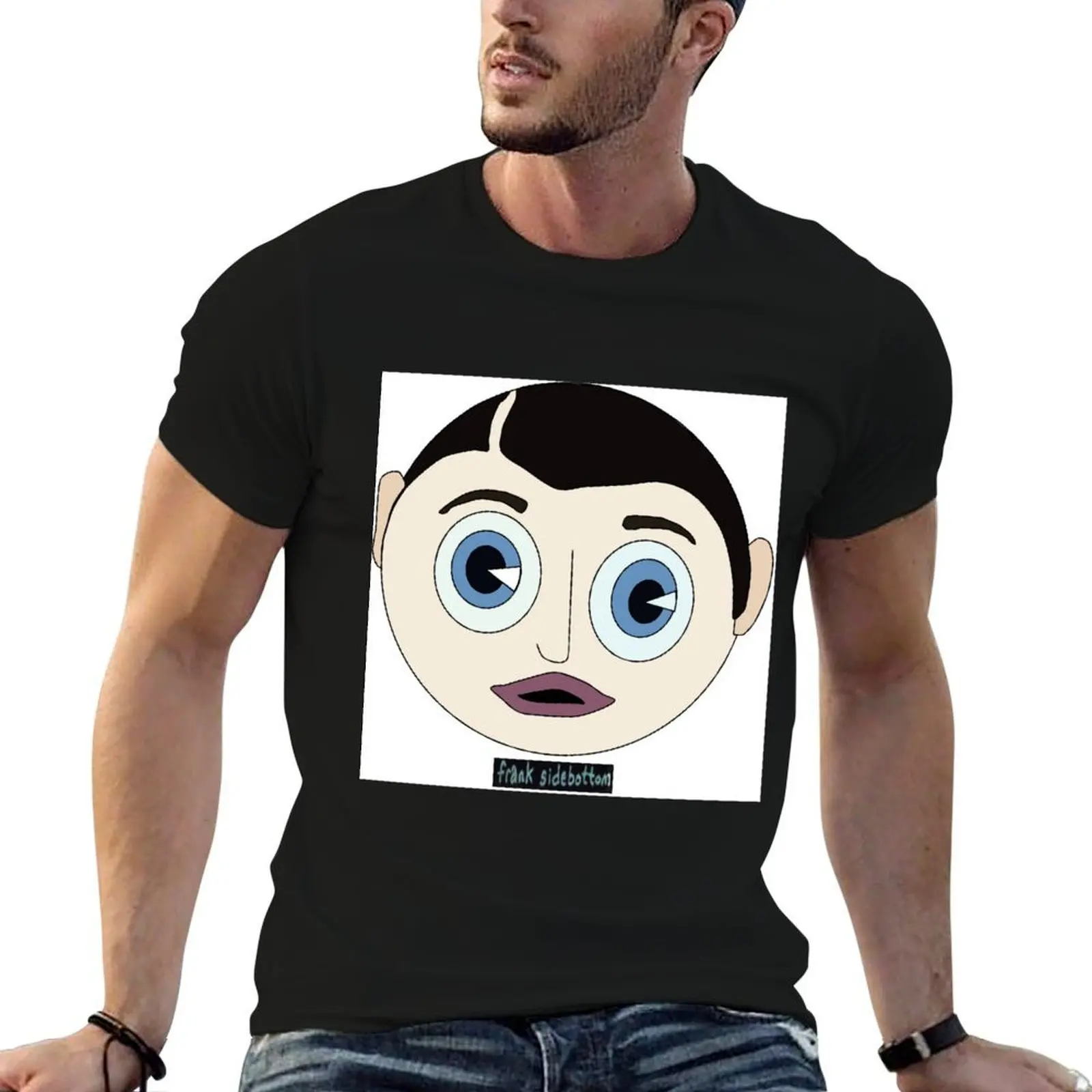 

Frank Sidebottom T-Shirt t shirt for man 100 percent cotton man t shirt luxury T-Shirt