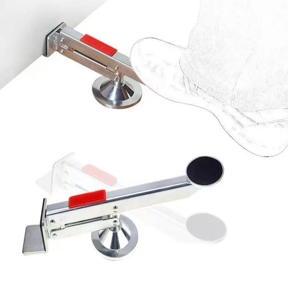 New The Sturdy Metal Door Lift 360° Rotating Lever Activates The Door Surface Lift Installation Auxiliary Installation