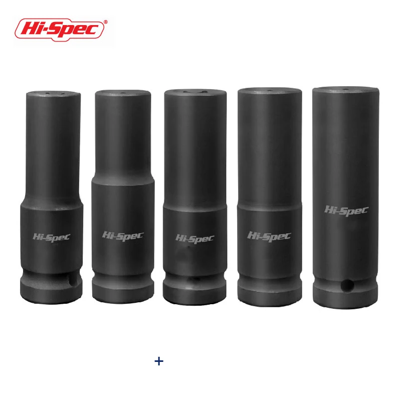 8-18mm Deep Impact Socket 5PCS Set Lengthed Adapter Wrench Head Hexagon Electrical Wrench Socket 11mm 12mm 13mm