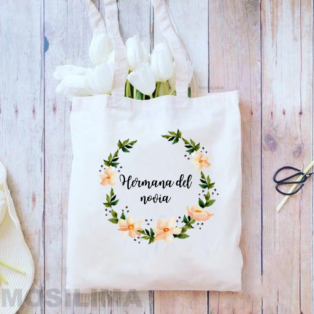 

Printed canvas handbags for weddings and funerals, shopping bags, strap bags, wedding pattern group 35*40CM DG085