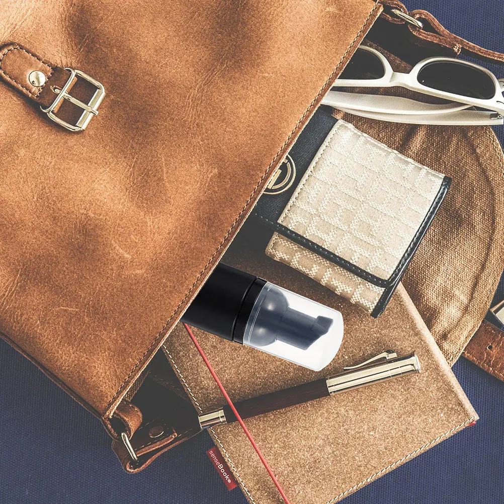 5Pcs Mousse Foaming Bottle Smooth Round Refillable Liquid Soap Dispenser Portable Travel Bath Shower Gel Container Reusable