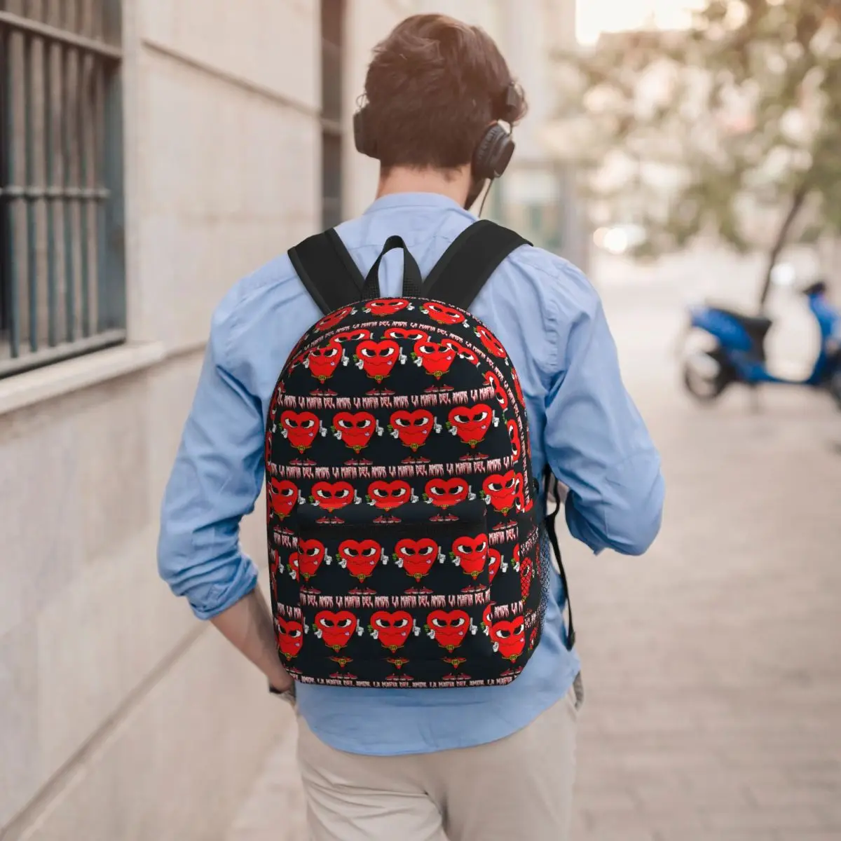 MAFIA OF LOVE Sac à dos pour étudiants, sac d'école pour enfants, sacs à bandoulière pour ordinateur, pour hommes et femmes