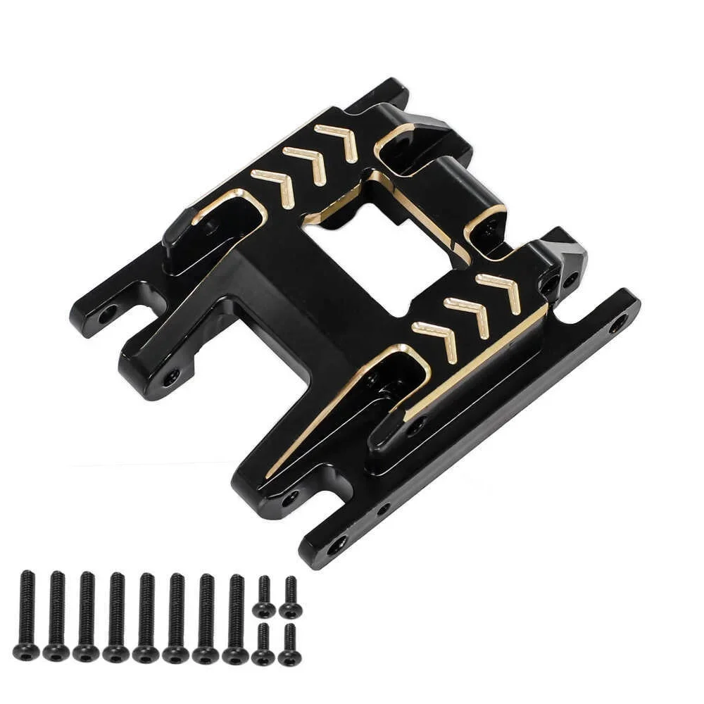 Brass Skidplate Skid Plate Transmission Mount 9736 for TRX4M TRX4-M 1/18 RC Crawler Car Upgrade Parts Accessories