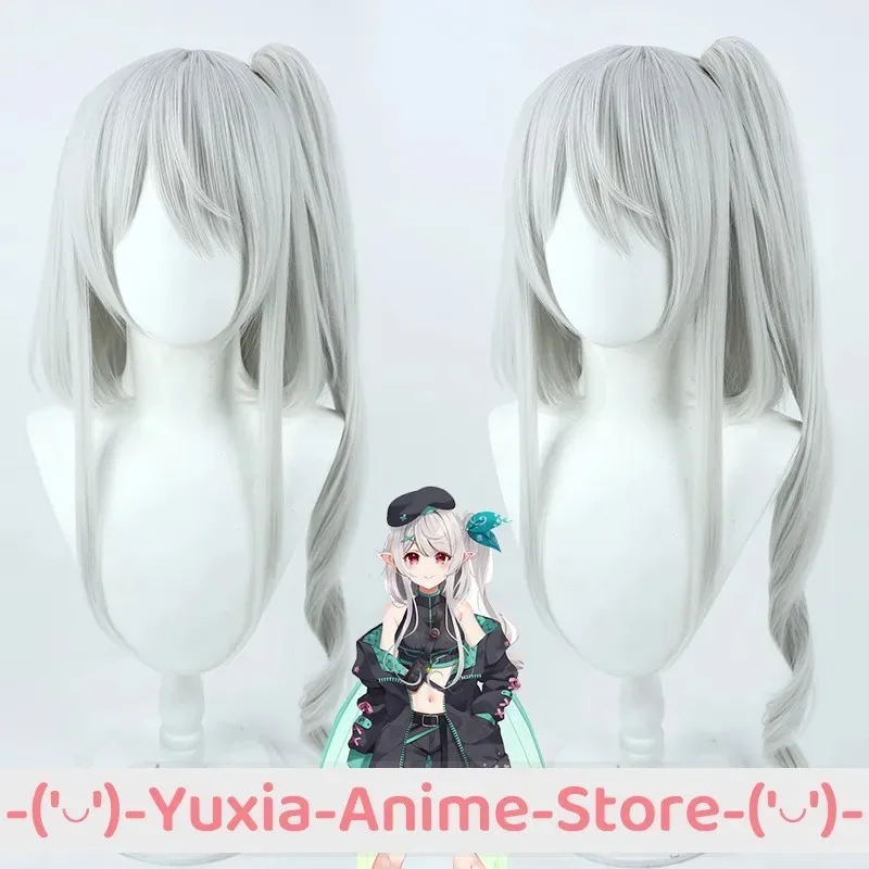 

NIJISANJI Pomu Rainpuff, парик для косплея, аниме, игра, костюм для ролевых игр, реквизит, синтетические волосы, термостойкое волокно