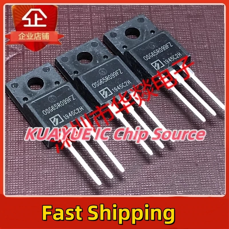 10PCS-30PCS   OSG65R099FZ   TO-220F  650V  37A  Fast Shipping Quality Guarantee