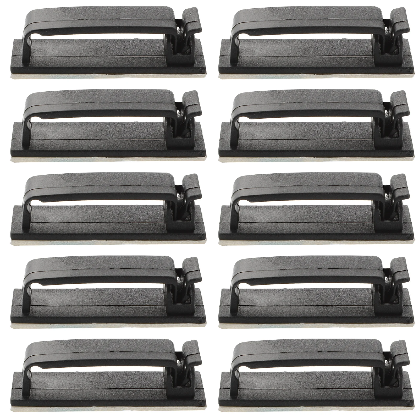 

50 Pcs Cable Management Clips for Wire Fixing Buckles Charging Cable Organizer Desktop Cord Strong Adhesiveness PA66
