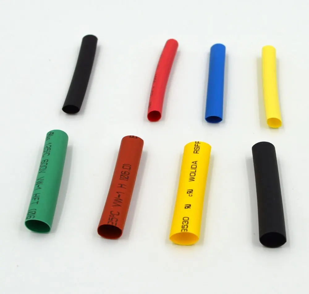 328 Chiếc Polyolefin Cách Nhiệt Ống Co Nhiệt Dạng Áo Ống Quấn Dây Assortment Co Ống Quấn Dây Cáp Tay Bộ Hot