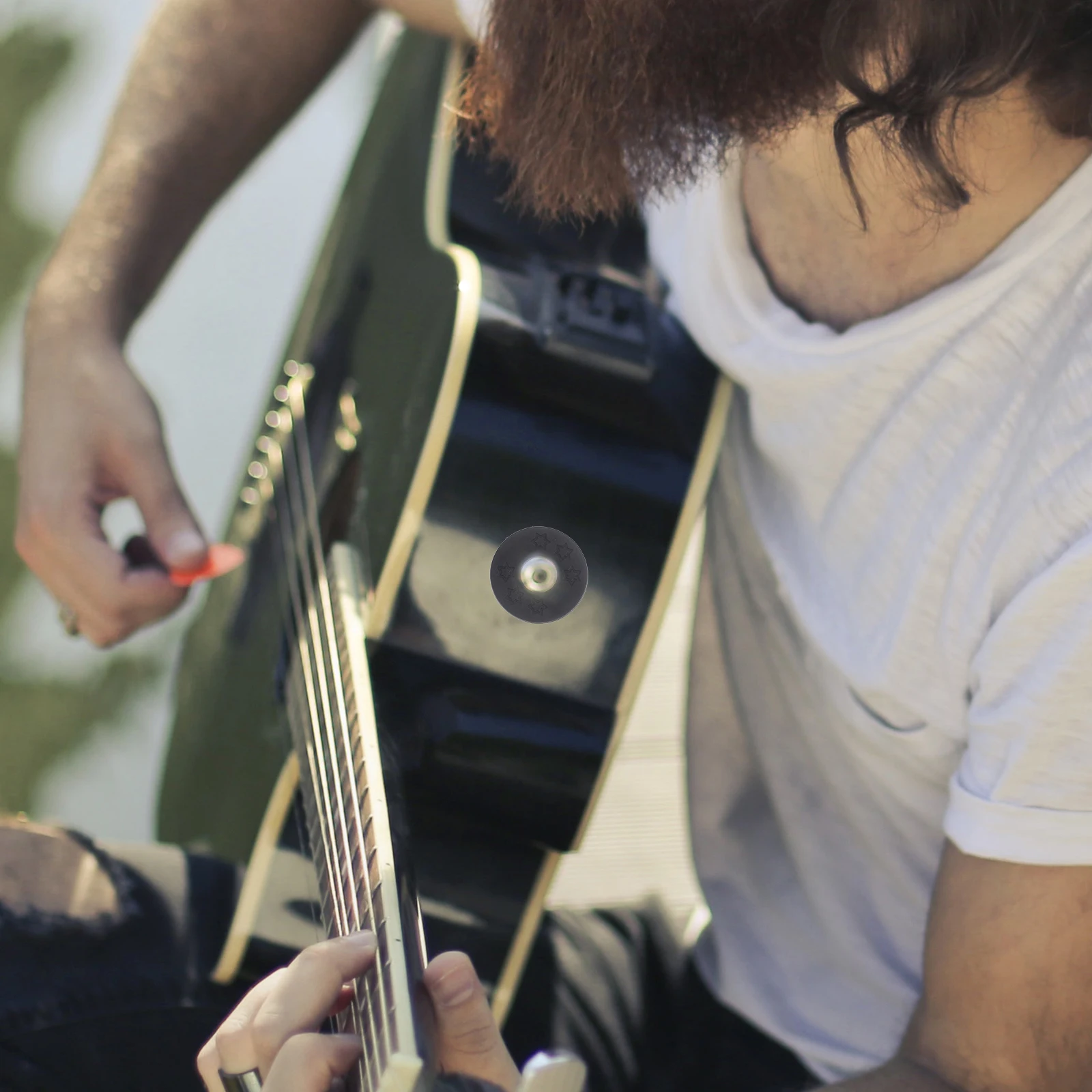 

12Pcs Guitar Strap Locks Silicone Locking Washers Anti Slip Strap Blocks for Electric Acoustic Bass Guitar Instrument Safe Locks