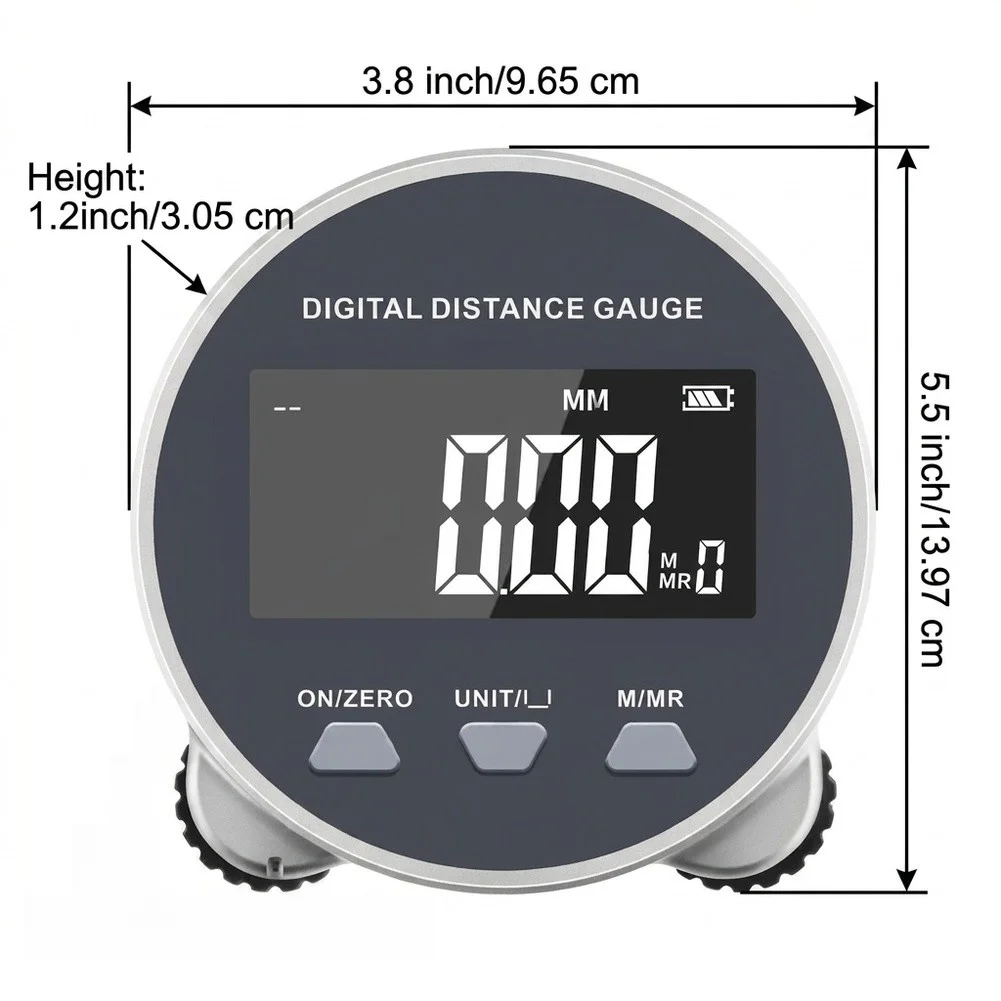 Lightweight Digital Measuring Wheel Less Than Key Weight for Easy Transport and On-the-Go Measurement Tasks in Construction Jobs