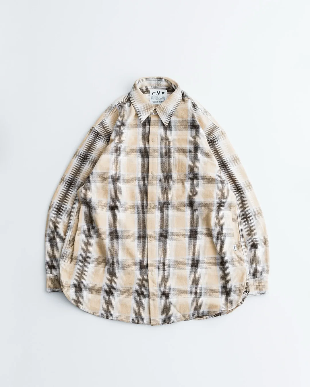 CMF Vintage Heavy Flannel Plaid Plaid Shirt