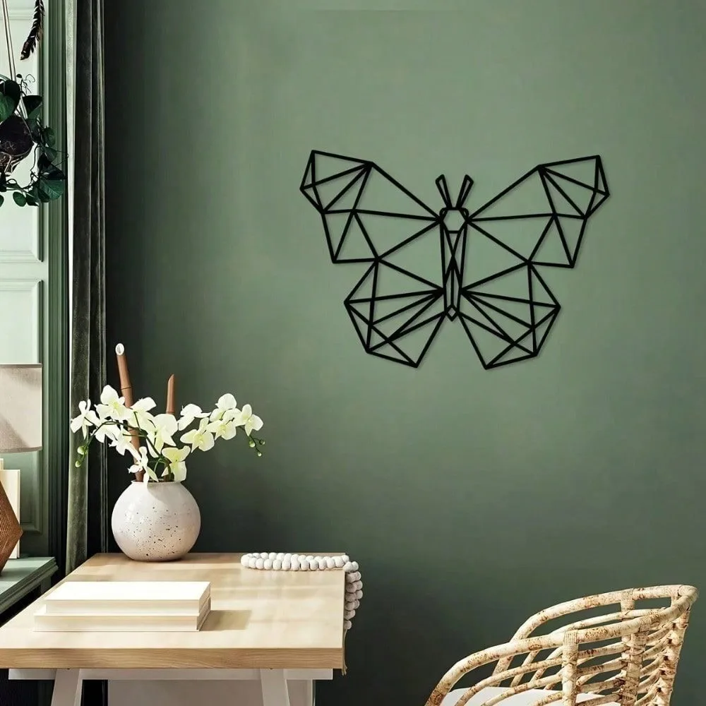 

Butterfly Cutout Metal Wall Art for Indoor Outdoor Modern Home Decor Weatherproof Rustproof