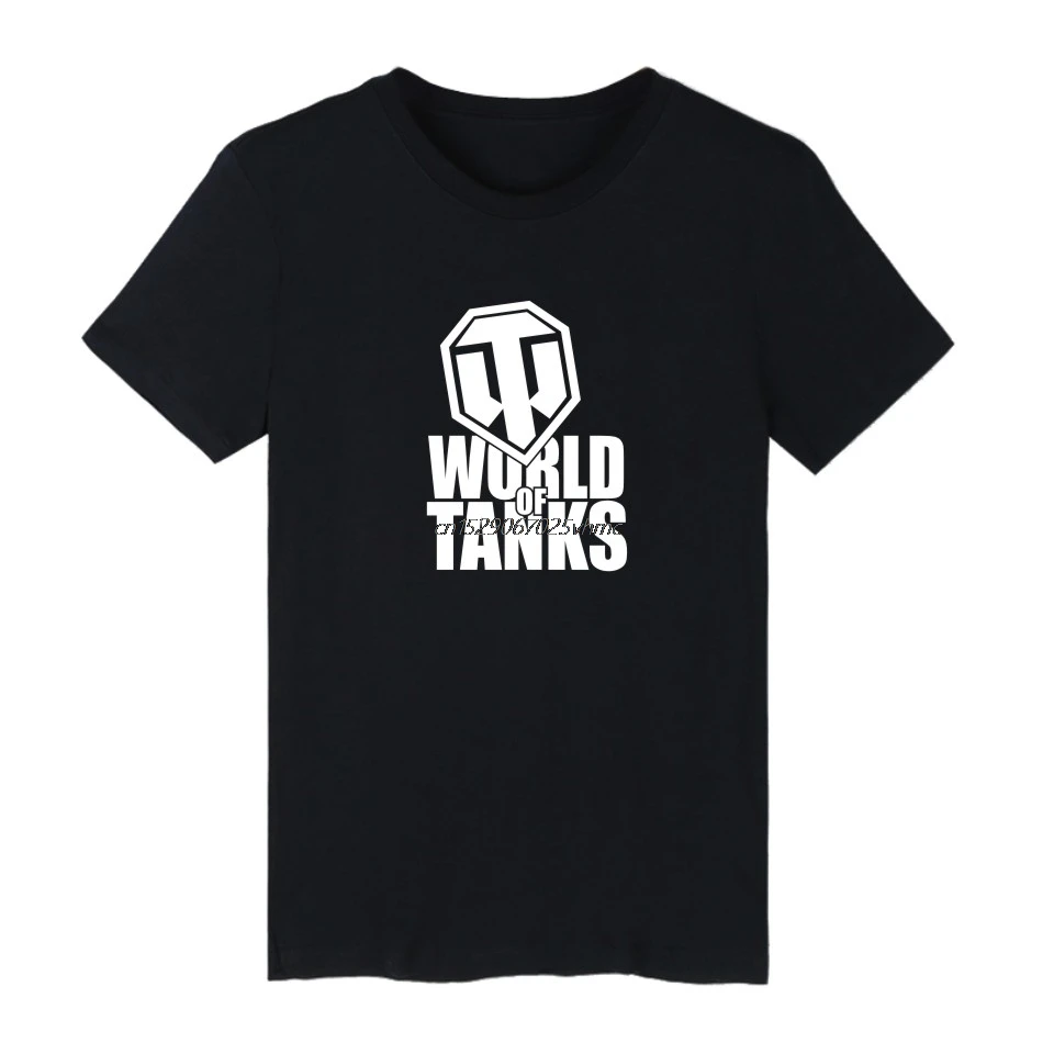 Design World Of Tanks Printed Fashion Round Neck T-shirt Men Women Top Casual 100% Cotton Short Sleeve Tee Shirts