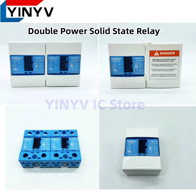 1PCS SOB965660 SOB865660 SOB963660 SOB945660 SOB965060 SOB942360 Double Power Solid State Relay Original New 100% quality