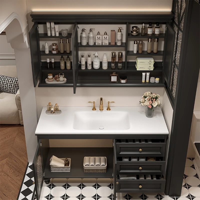 Современный шкаф для ванной комнаты, французские полки, туалетный столик, аксессуары для шкафа, украшения Archivadores, модная мебель