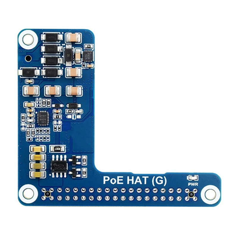 For Raspberry Pi 5 Poe HAT+Case 802.3Af/At Poe HAT (G) For Raspberry Pi 5 POE Ethernet Power Supply Expansion Board