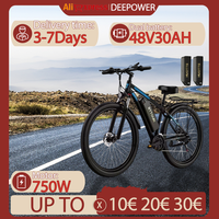 DUOTTS C29 Electric Bike 750W Powerful Motor 48V30AH Dual Lithium Battery Aldult E-bike 29-inch Tire Mountain Electric Bicycle
