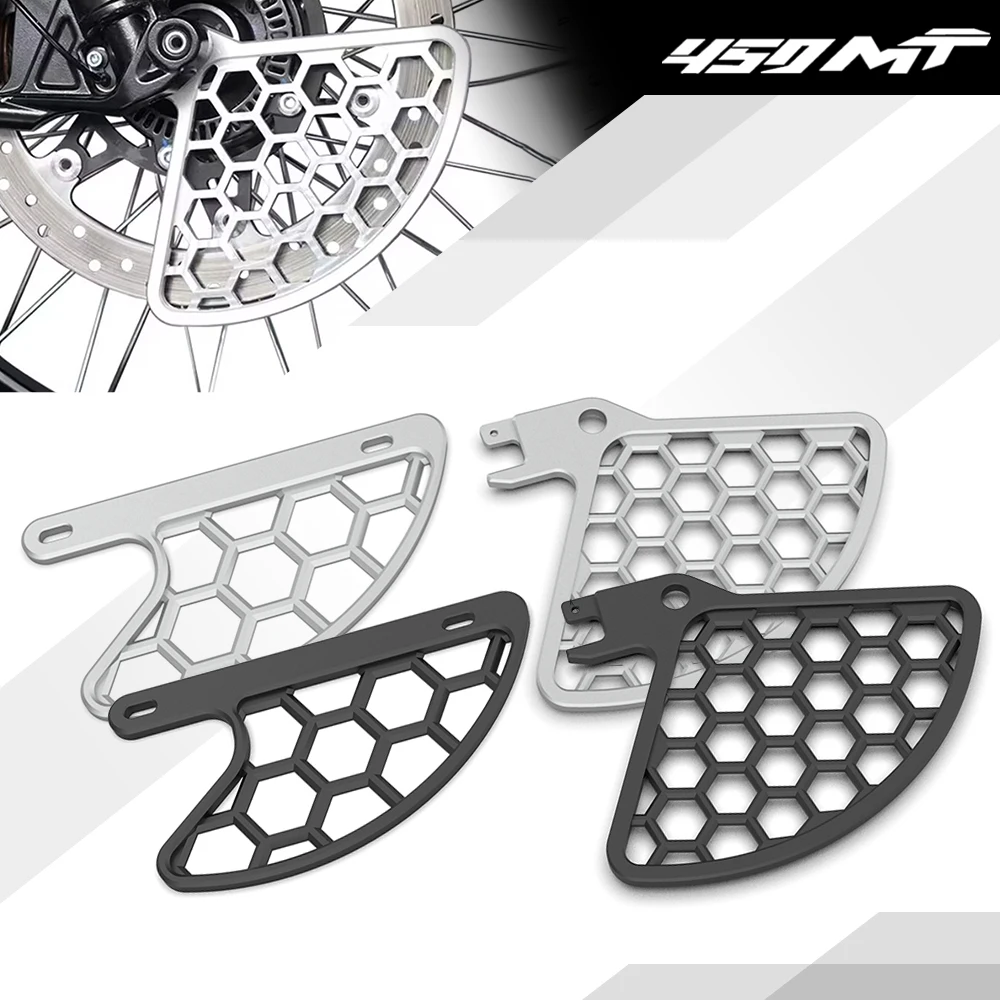 For CFMOTO CF MOTO 450MT 450 MT 450 MT450 2024 2025 CF450MT Motorcycle Accessories Front and Rear Brake Disc Guard Protector Set