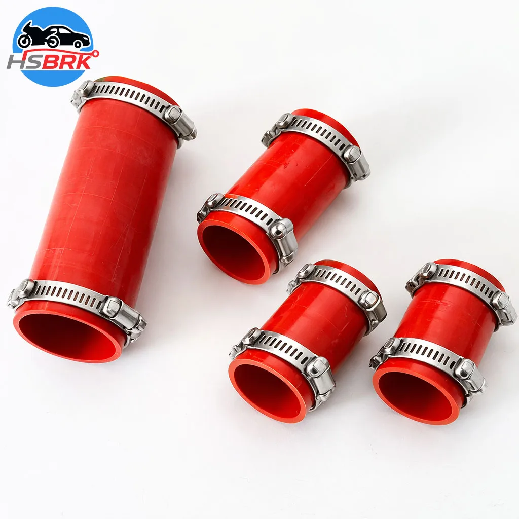

Red cut rice pipe clamp universal turbocharger intercooler silicone tube ID16-200mm intake pipe radiator boost pipe