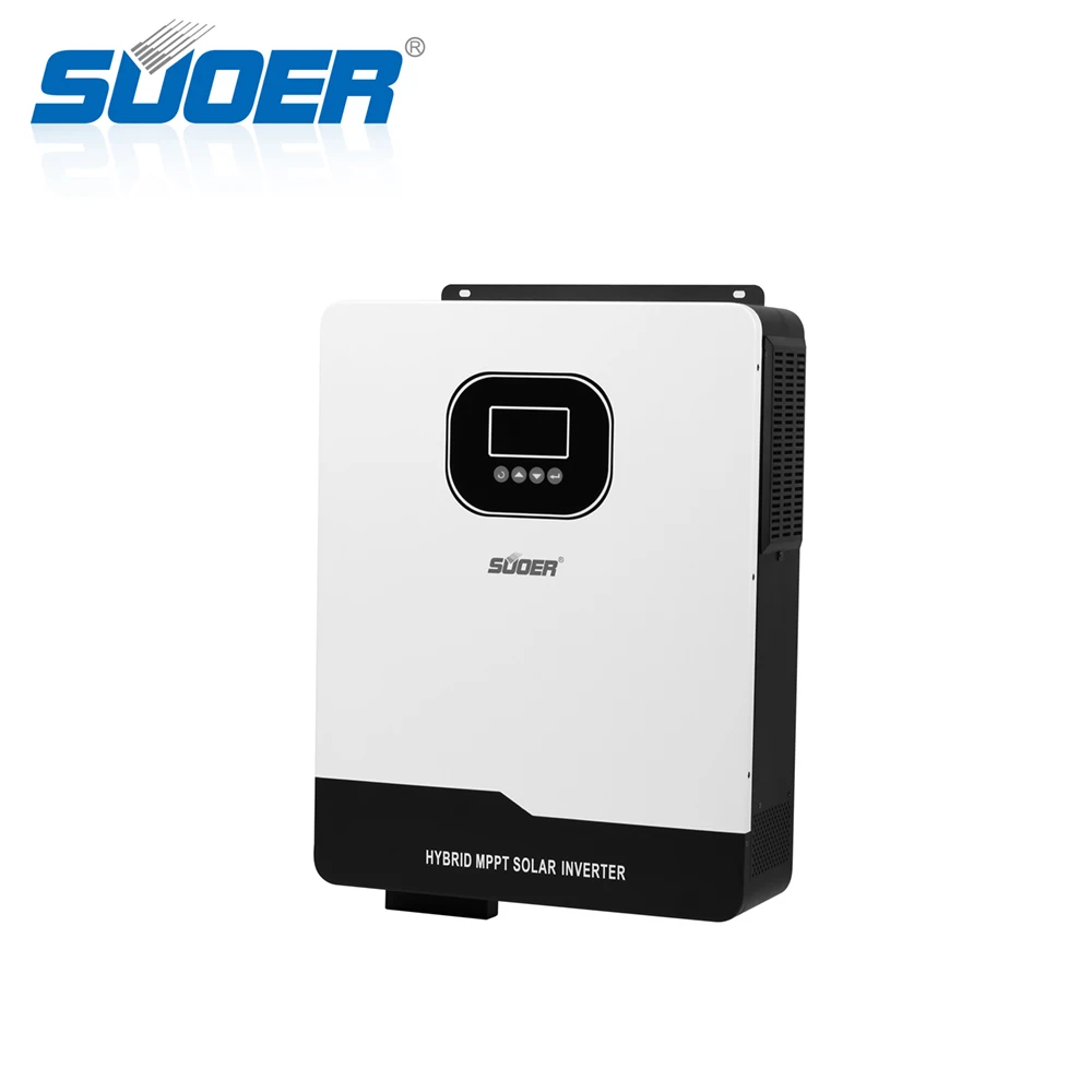 العلامة التجارية الجديدة الذكية 10200 واط موجة جيبية نقية 10kw 10.2kw الهجين العاكس Mppt مع شهادة CE