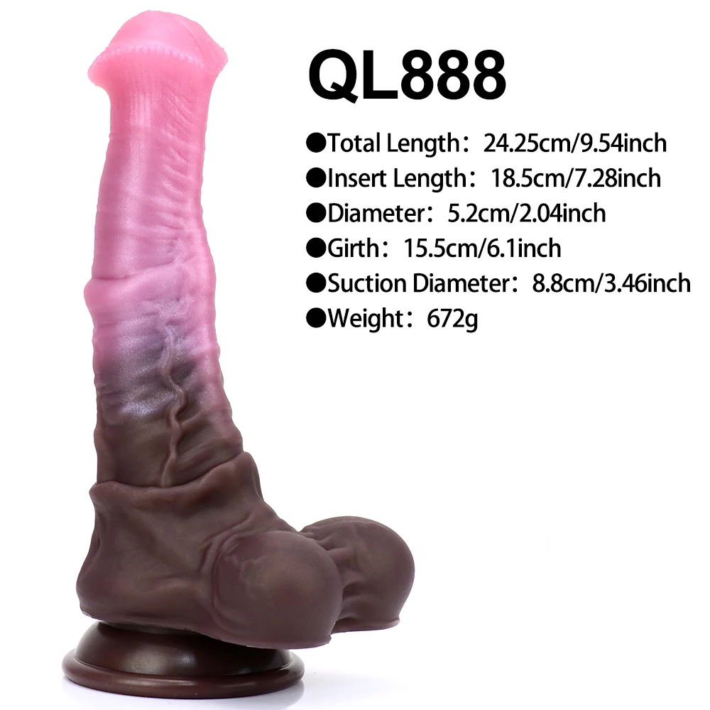 On Sale Realistic Huge Horse Dildo Big Thrust Vaginal Anal Plug Sex Toys For Women /Men Masturbators Soft Big Anamal Dildos