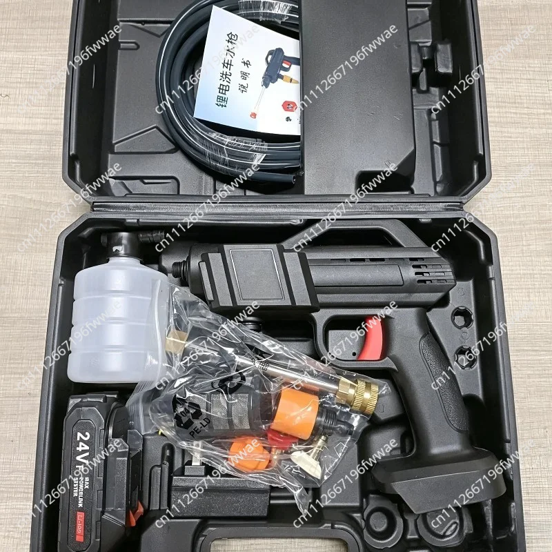Cordless Car Pressure Washer High Power Portable Lithium Power Washer for Car Home 24V