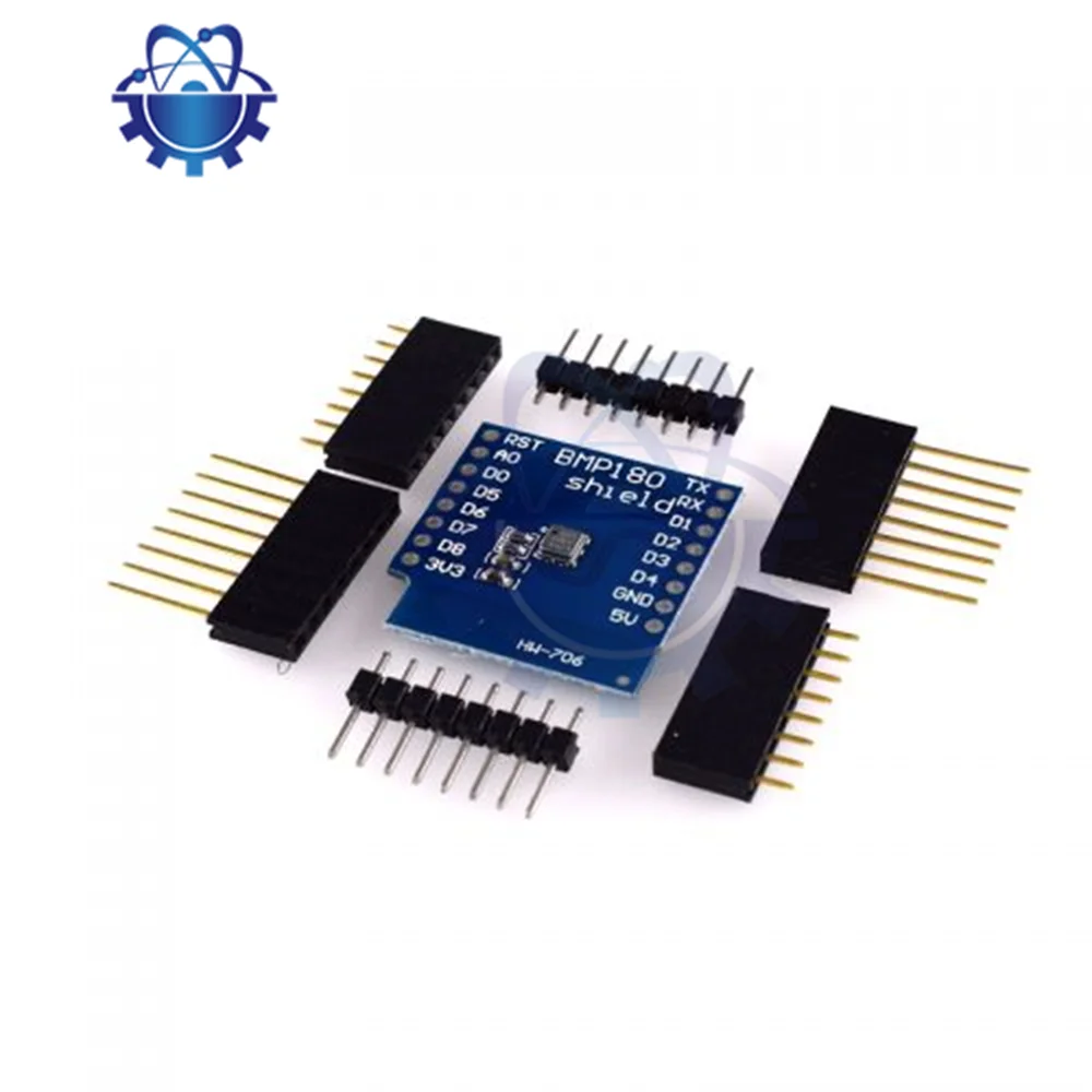 ESP-WROOM- 32 WeMos D1 Mini Module Development Board 3.3V Based On BMP180 With Pin BMP180 Temperature and Pressure sensor