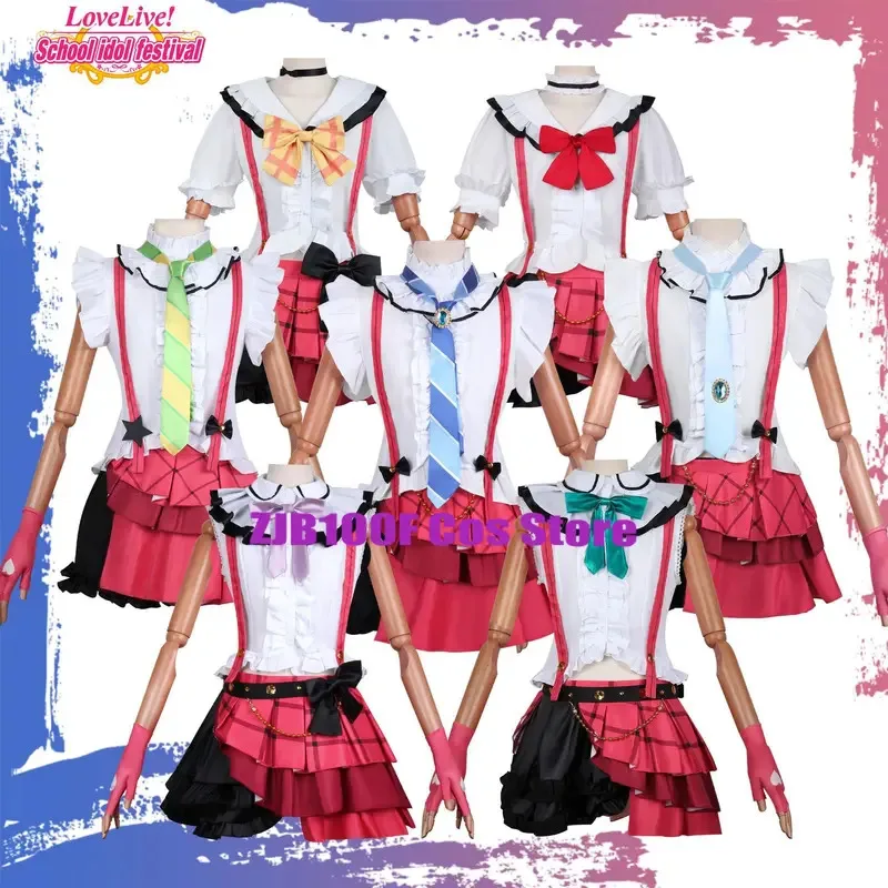 

Lovelive Singing Cosplay Halation Kotori Umi Eli Rin Nozomi Nico Maki Cosplay Costume Anime Love Live Uniform Lolita Dress Bag