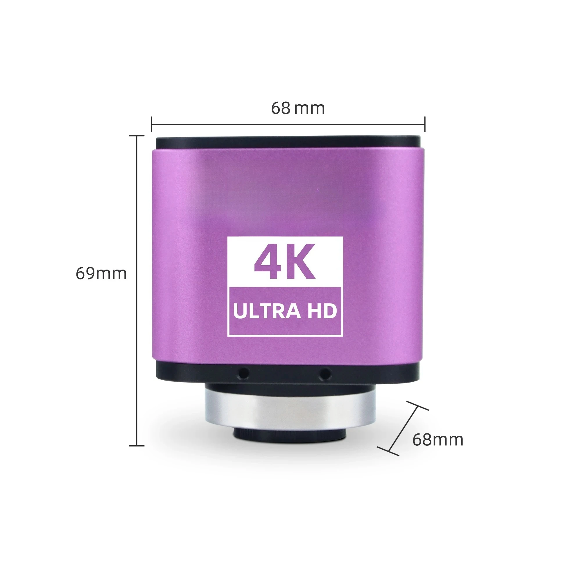 LuBan 4K High Definition Industrial Camera Microscope Manual Focus For Phone Board Chip Welding Repair Electronic Eyepiece