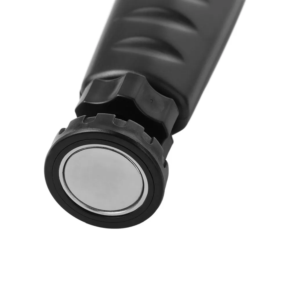 

Portable USB Rechargeable LED Work Light 360°Rotation Base Bright Flashlight With Magnet Hook Design Emergency Lamp Workshop
