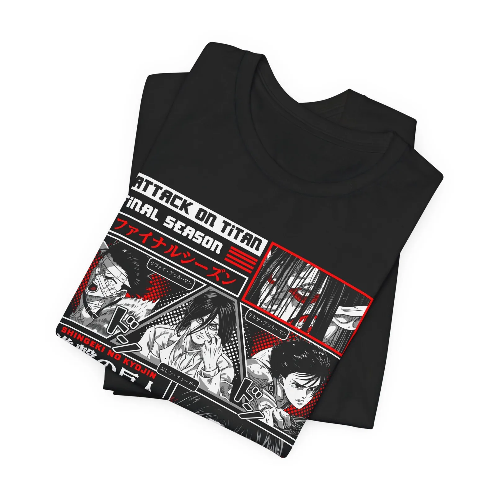 Attack on Titan Graphic Tee, Anime Shirt, Geek Fashion, Unisex T-Shirt, [...]