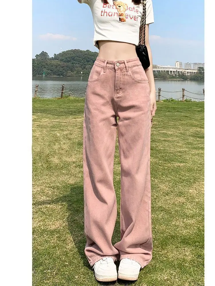 Cintura baixa mulher jeans y2k roupas térmicas inverno quente velo forrado engrossado veludo pelúcia confortável feminino senhoras denim