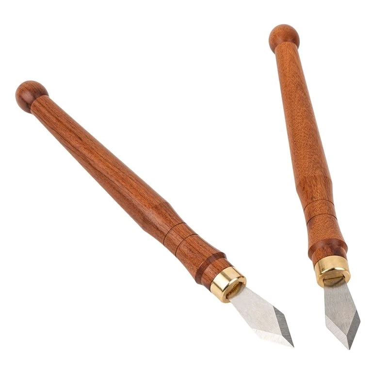 Woodworking For Models And Engraving Tool 2Pcs Scribing Knife Tool DIY Dual-Direction Scribing Pencil Marking Tool-[SsMmEe]