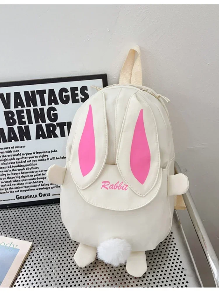 Backpack Rabbit Bag Personalized Bag Name Baby Gift Custom Name Bag Girl Bag With Name Embroidered Name Bag Boy Kindergarten