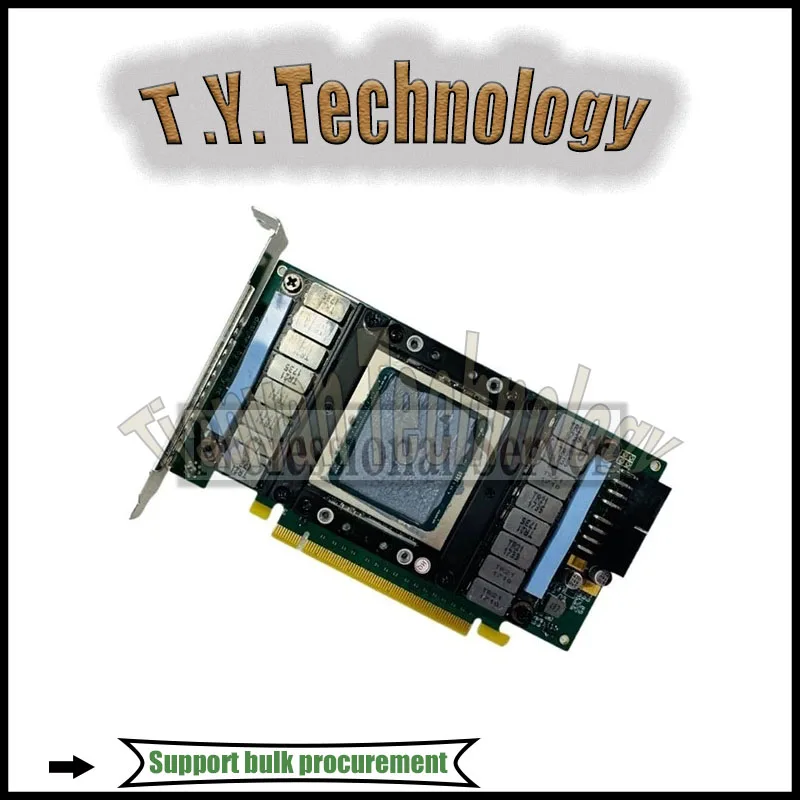 V100 32GB GPU SXM2+GPU SXM2 to PCIE adapter card
